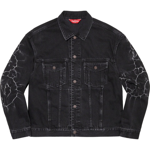 Shibori Denim Trucker Jacket - spring/summer 2023 - Supreme