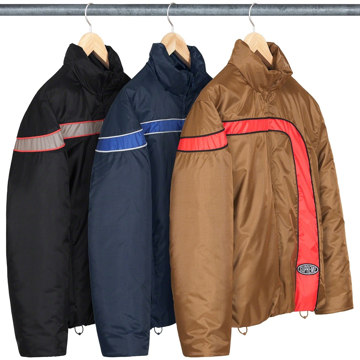 Stripe Puffer Jacket - spring/summer 2023 - Supreme
