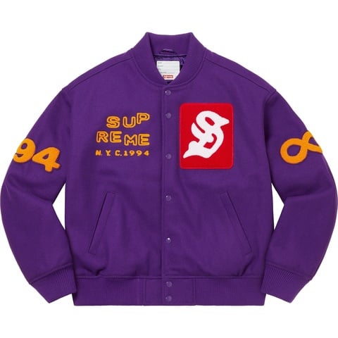 Supreme Tourist Varsity Jacket - Colorway