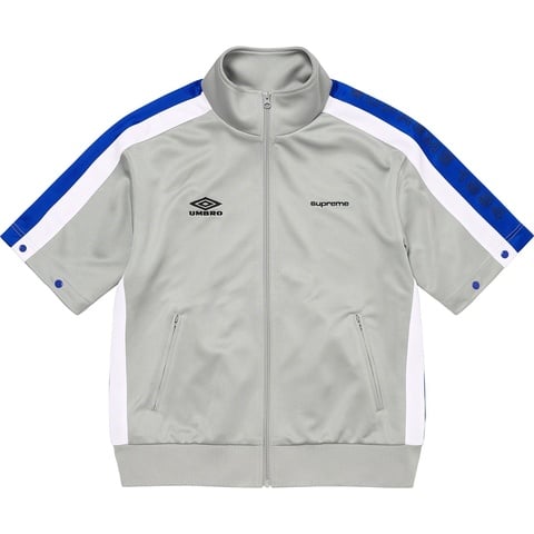 トップス Supreme/Umbro Snap Sleeve Jacket Supreme Umbro Snap Sleeve Jacket Light Grey Men's - SS23 - US