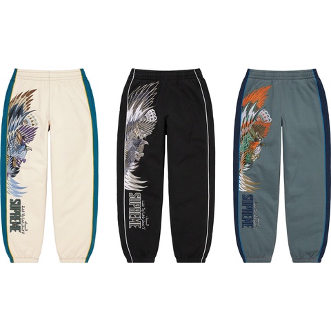 Supreme Falcon Sweatpant - $168.00