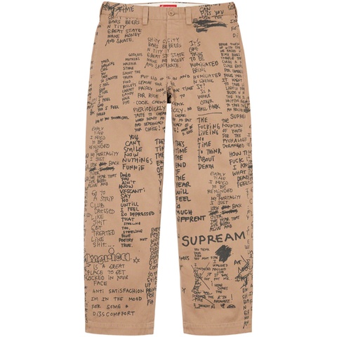 Gonz Poems Chino Pant - spring/summer 2023 - Supreme