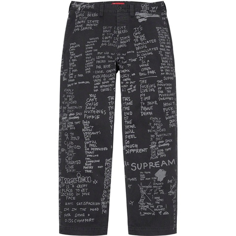 Supreme Gonz Poems Chino Pant - [hidden]