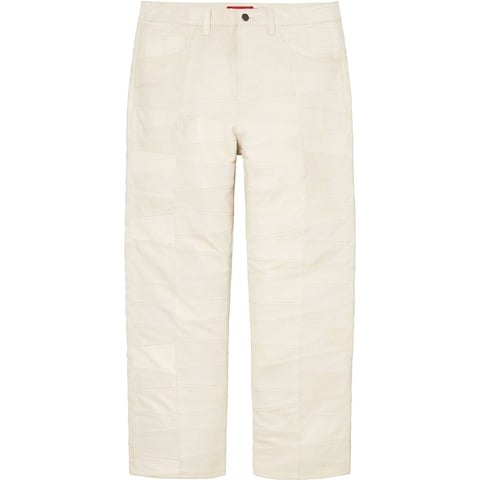 Supreme Patchwork Leather 5-Pocket Jean - Colorway