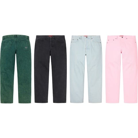 Supreme Regular Jean - $158.00