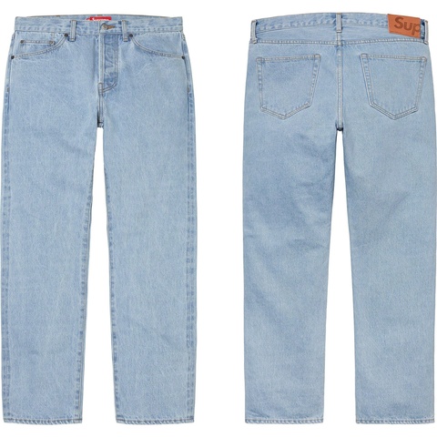Supreme Stone Washed Slim Jean - $178.00