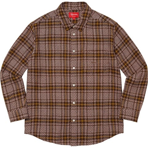 Basket Weave Plaid Shirt - spring/summer 2023 - Supreme