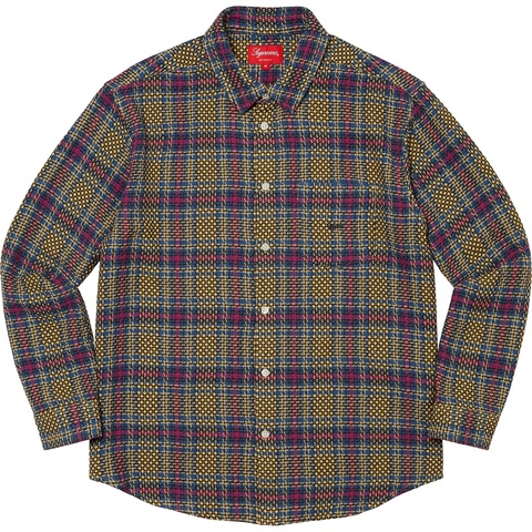 Supreme Basket Weave Plaid Shirt シュプリーム Basket Weave Plaid Shirt - spring/summer 2023 - Supreme