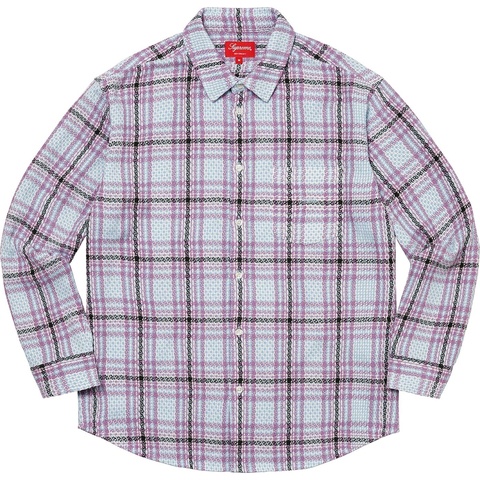 トップス Supreme Basket Weave Plaid Shirt Basket Weave Plaid Shirt - spring/summer 2023 - Supreme