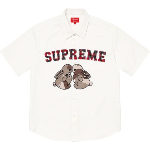 Bunnies S/S Work Shirt - spring/summer 2023 - Supreme