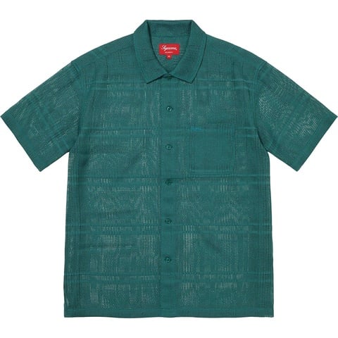 Mesh Stripe S/S Shirt - spring/summer 2023 - Supreme
