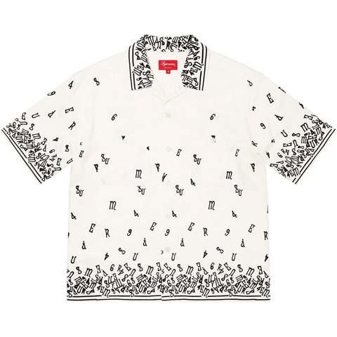 Nouveau Embroidered S/S Shirt - spring/summer 2023 - Supreme