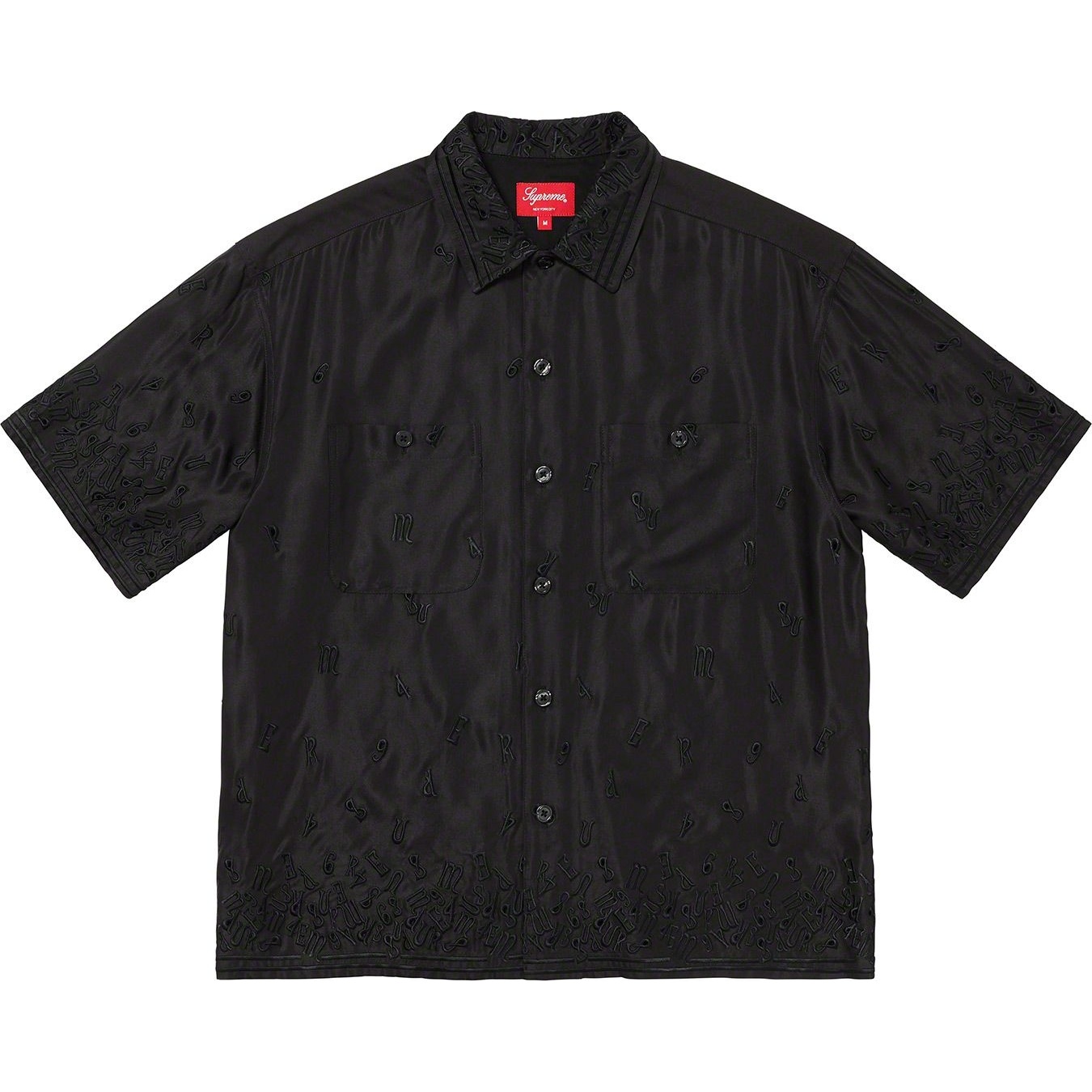 Supreme Nouveau Embroidered S S Shirt (SS23) - [hidden] - $168