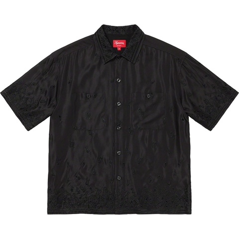 Supreme Nouveau Embroidered S/S Shirt - [hidden]