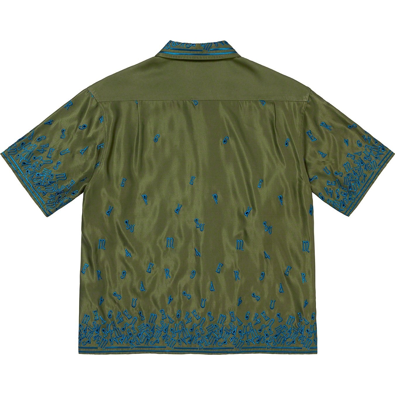 Supreme Nouveau Embroidered S S Shirt (SS23) - [hidden] - $168