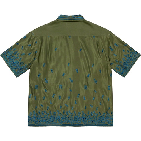 Supreme Nouveau Embroidered S/S Shirt - [hidden]