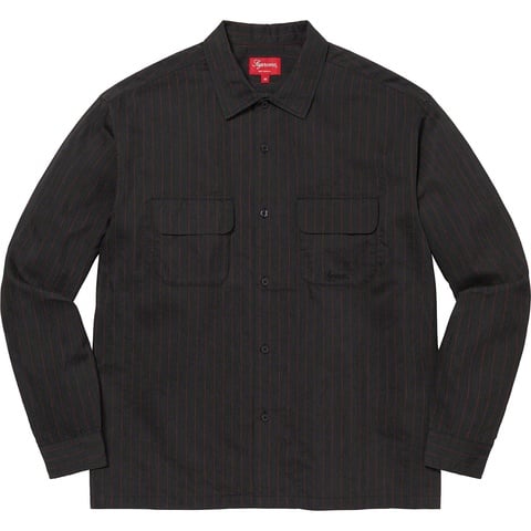 トップス Supreme 23SS Pinstripe Linen Shirt Pinstripe Linen Shirt - spring/summer 2023 - Supreme