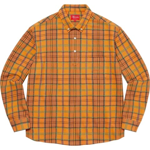Pullover Plaid Flannel Shirt - spring/summer 2023 - Supreme
