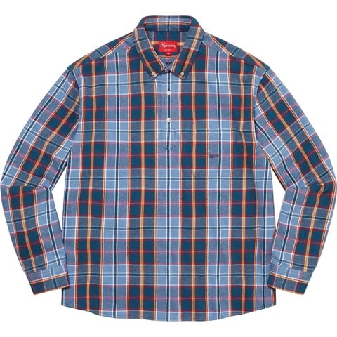 Pullover Plaid Flannel Shirt - spring/summer 2023 - Supreme