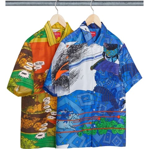 Supreme Ronin Silk S/S Shirt - $168.00
