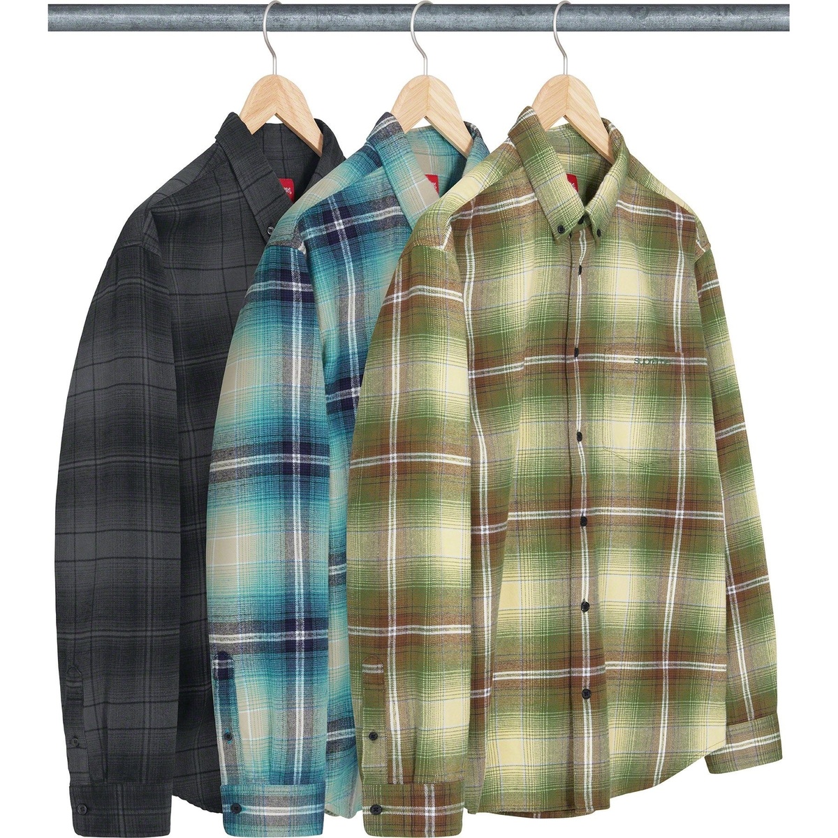Shadow Plaid Flannel Shirt - SupremeCommunity