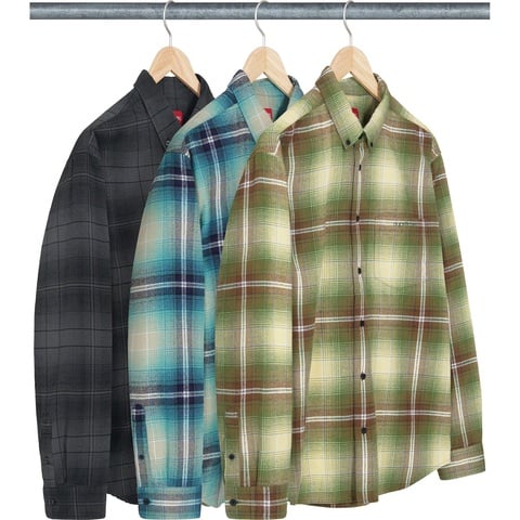 Shadow Plaid Flannel Shirt - spring/summer 2023 - Supreme