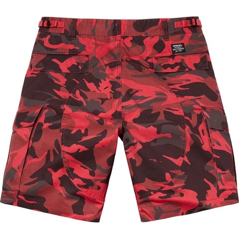 【36】Supreme Cargo Short 26ss Red Camo Cargo Short - spring/summer 2023 - Supreme