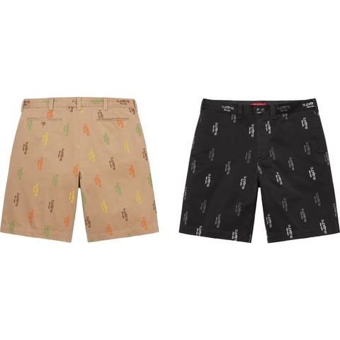 パンツ MLVINCE L classic logo shorts SUPREME Classic Logo Chino Short - spring/summer 2023 - Supreme