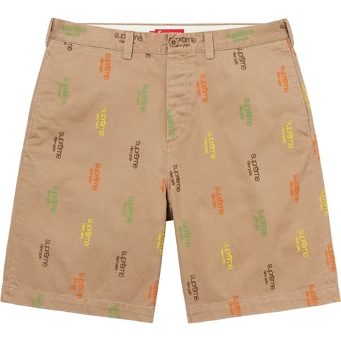 Classic Logo Chino Short - spring/summer 2023 - Supreme