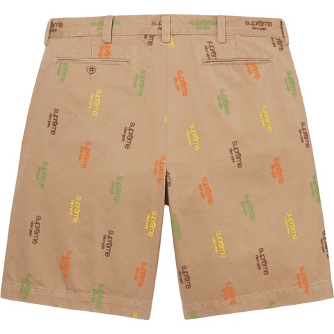 Classic Logo Chino Short - spring/summer 2023 - Supreme