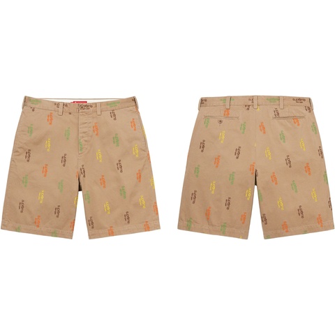 Classic Logo Chino Short - spring/summer 2023 - Supreme