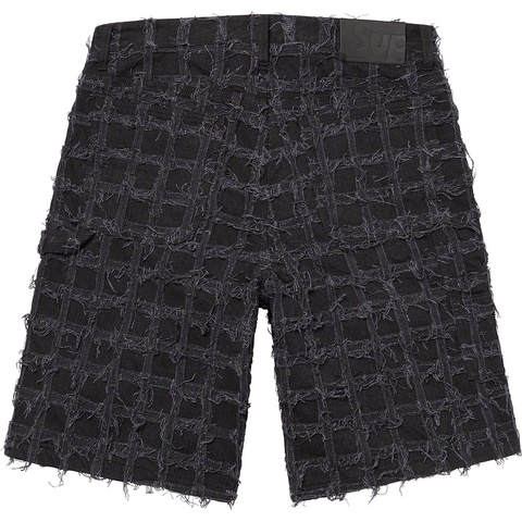 パンツ Supreme Frayed Patchwork BaggyDenimShort Frayed Patchwork Baggy Denim Short - Supreme