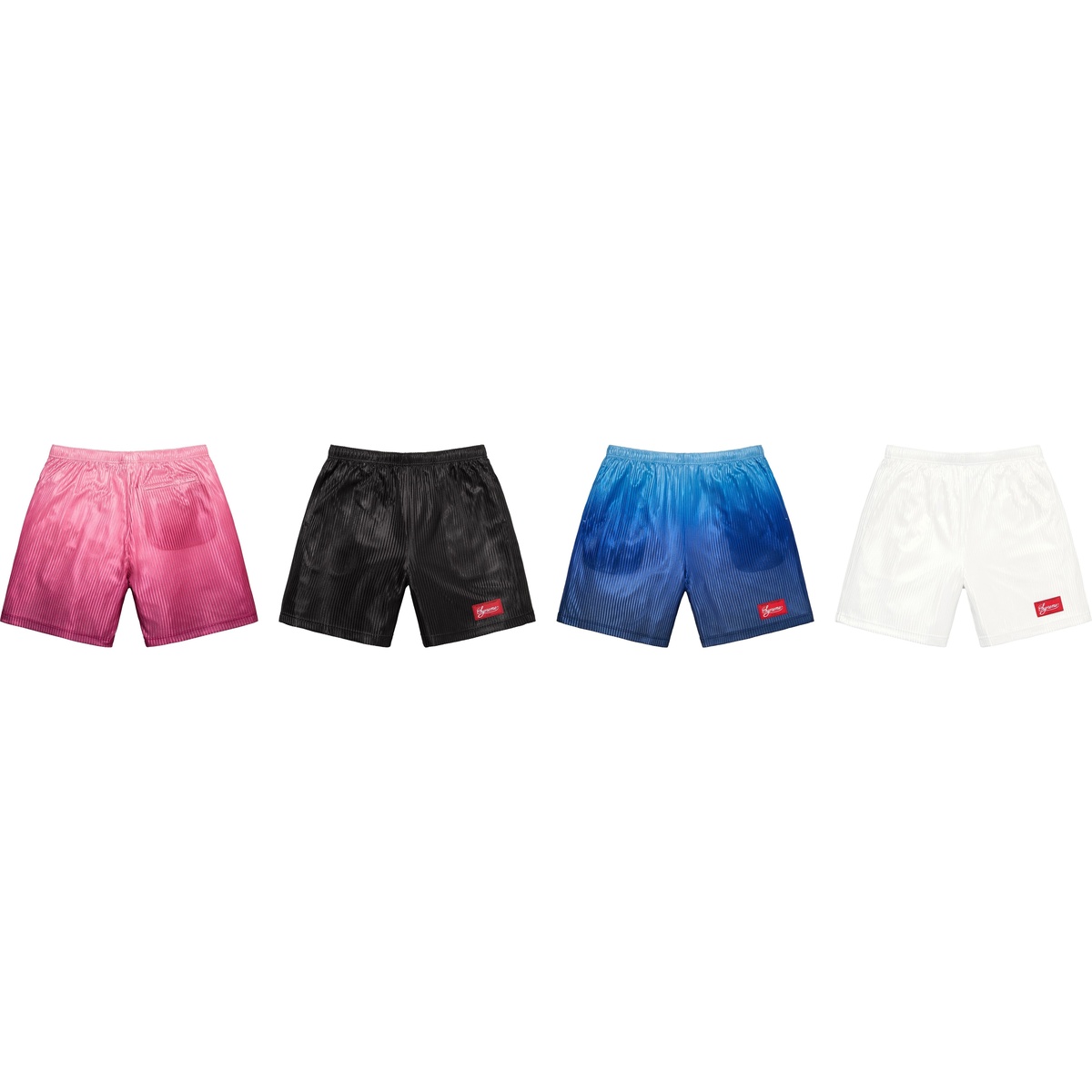 Supreme Gradient Mesh Stripe Baggy Short (spring/summer 2023) - $98.00