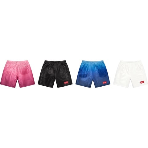 Supreme Gradient Mesh Stripe Baggy Short