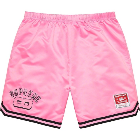Supreme®/Mitchell & Ness® Satin Basketball Short - SupremeCommunity