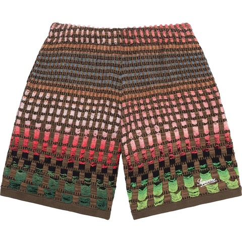 Supreme Gradient Grid Knit Short - [hidden]