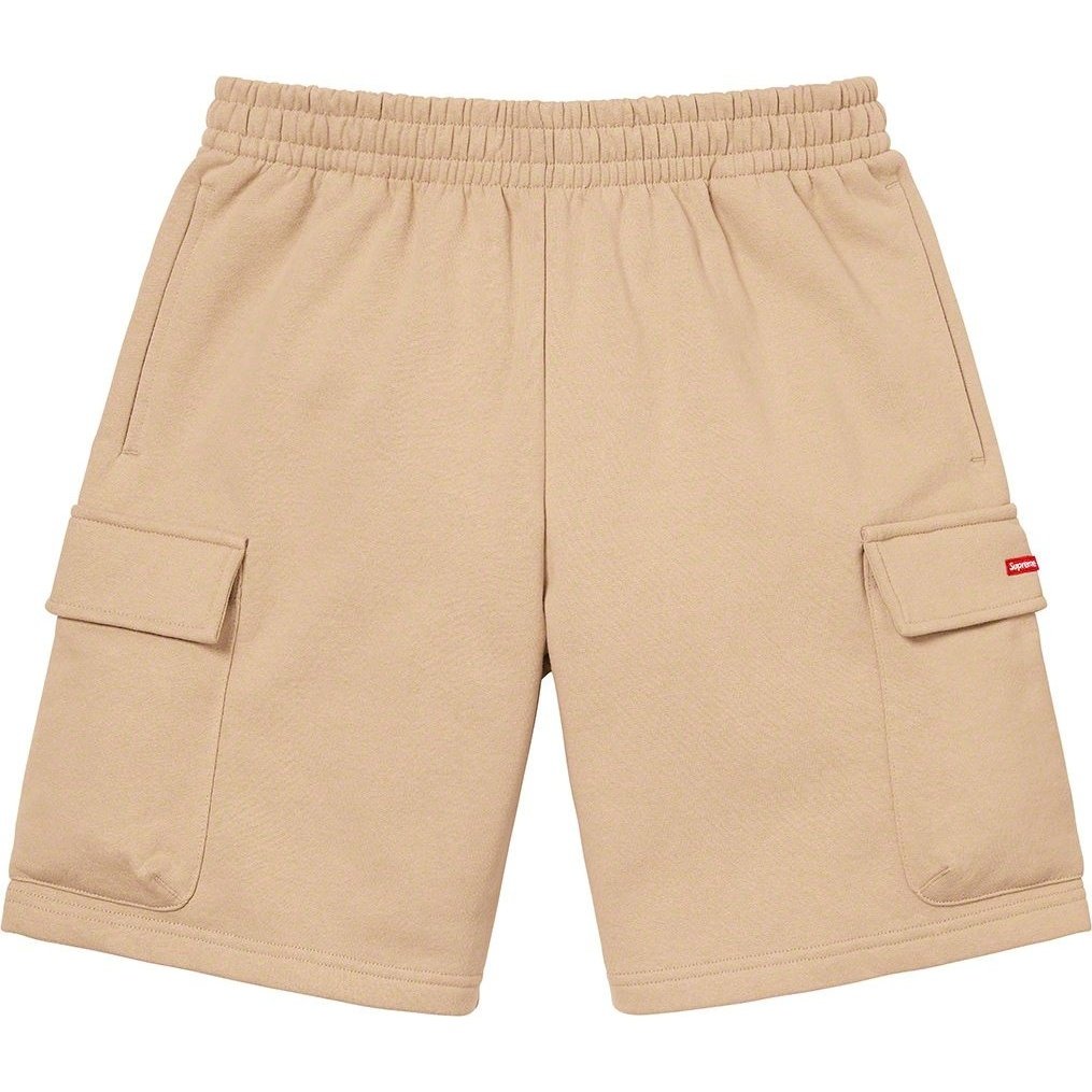 Supreme Small Box Baggy Cargo Sweatshort (SS23) - [hidden] - $128