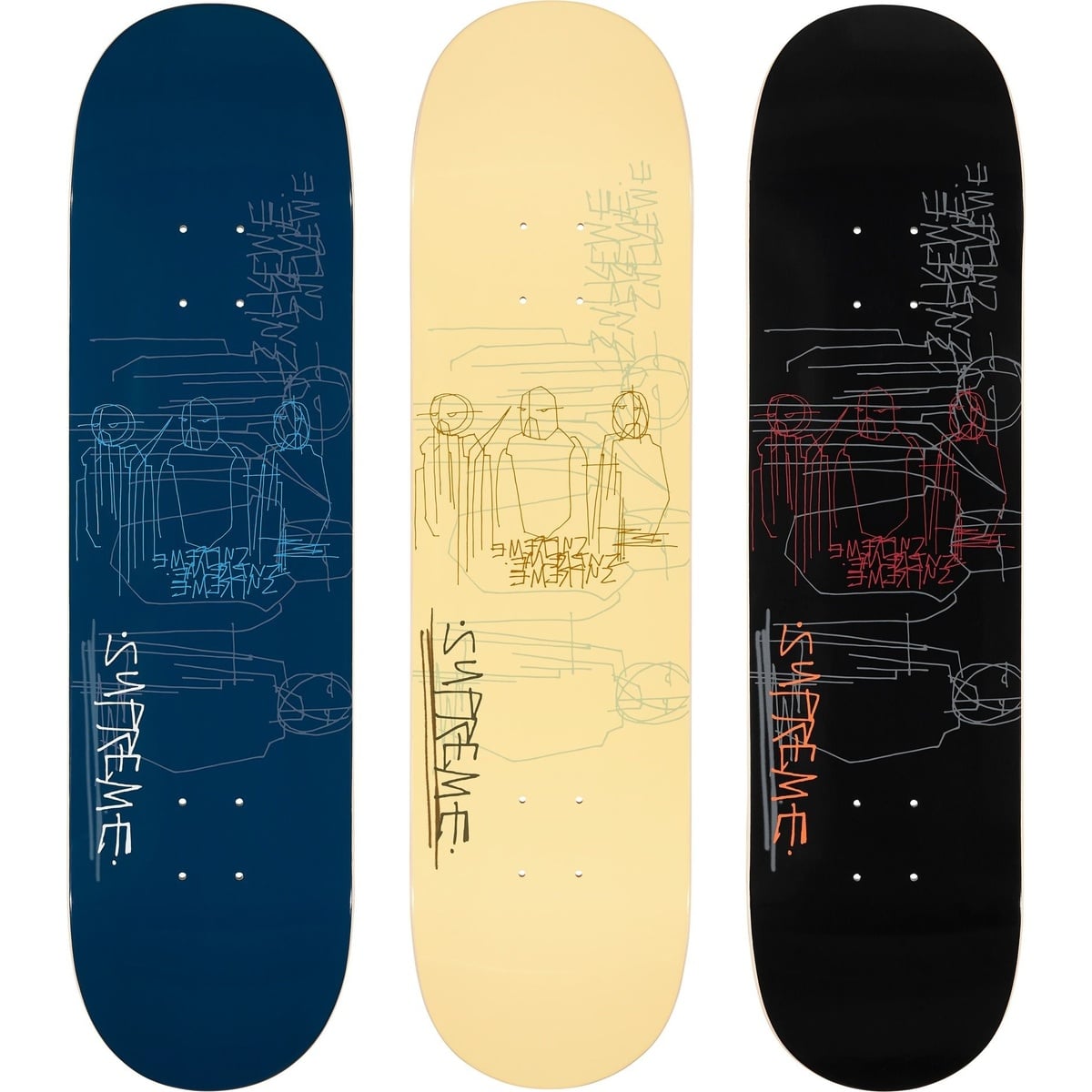 Three Kings Skateboard - spring/summer 2023 - Supreme