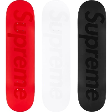 Tonal Box Logo Skateboard - spring/summer 2023 - Supreme