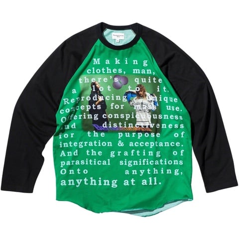 Supreme/Bernadette Corporation Raglan L/S Top - Supreme Supreme/Bernadette Corporation Raglan L/S Top - Supreme