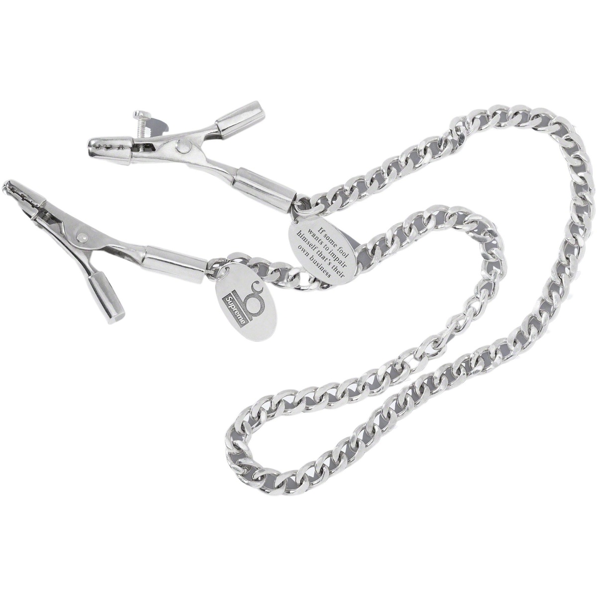 Supreme Supreme/Bernadette Corporation Nipple Clamps (spring/summer 2023) - $368.00