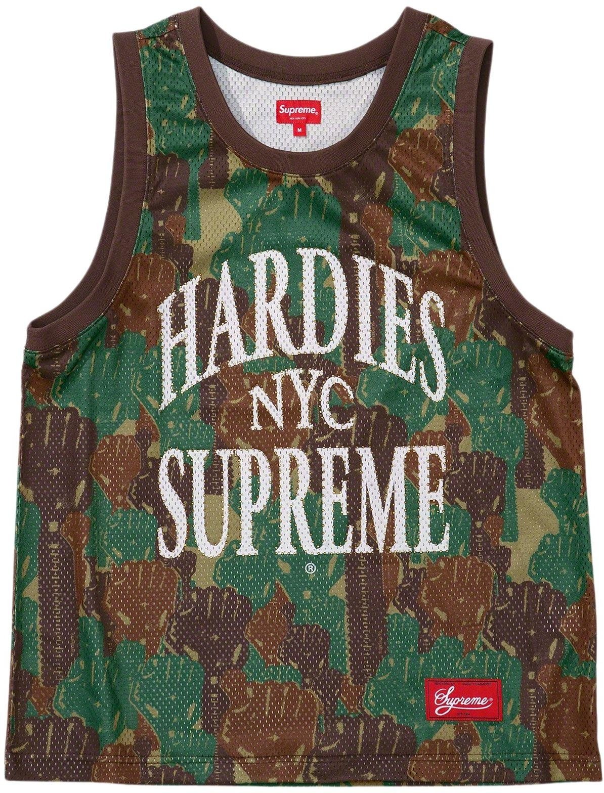 ウェア Supreme Hardies Camo Basketball Jersey Supreme/Hardies Camo Basketball Jersey | Supreme 23ss