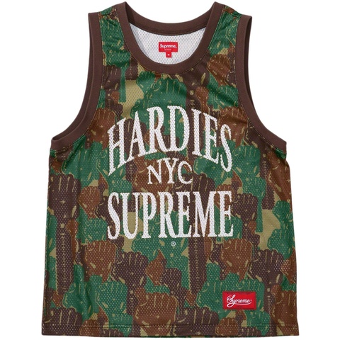 ウェア Supreme Hardies Camo Basketball Jersey Supreme/Hardies Camo Basketball Jersey - Supreme