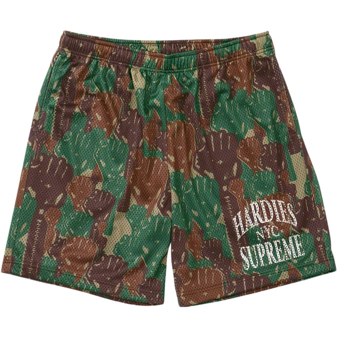 Supreme Supreme Hardies Camo Basketball Short (SS23) - $118