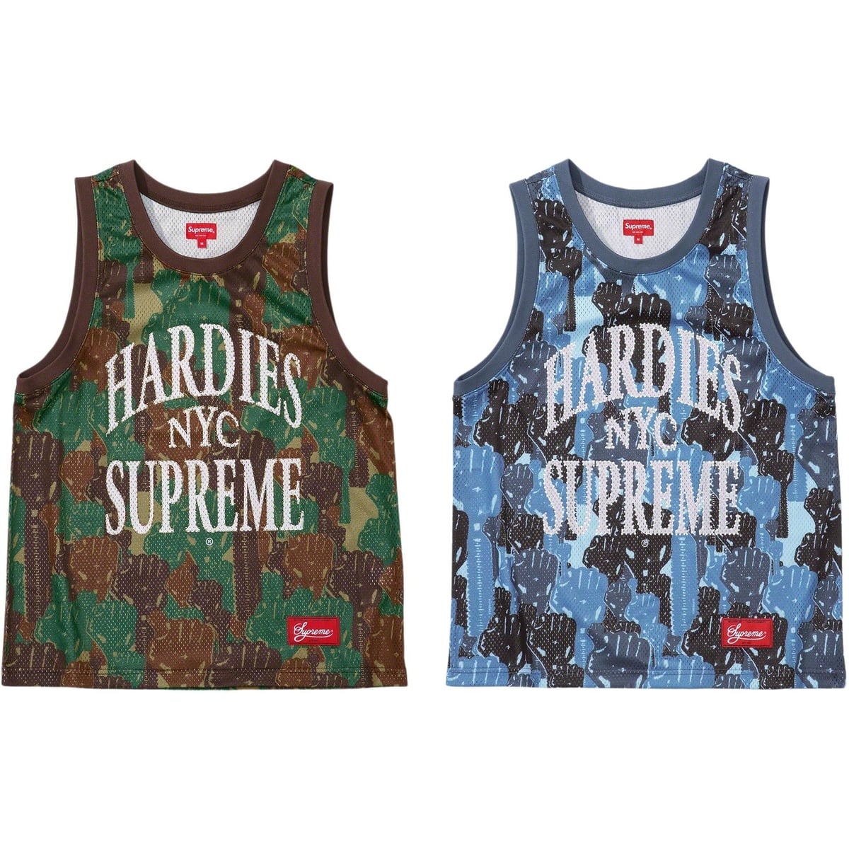 Supreme/Hardies Camo Basketball Jersey - SupremeCommunity