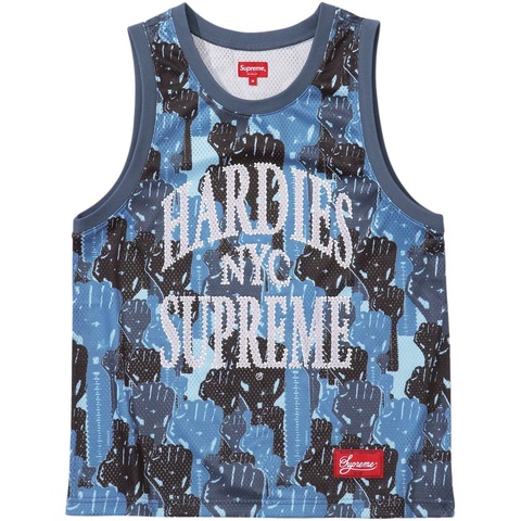 Supreme Supreme/Hardies Camo Basketball Jersey - Colorway