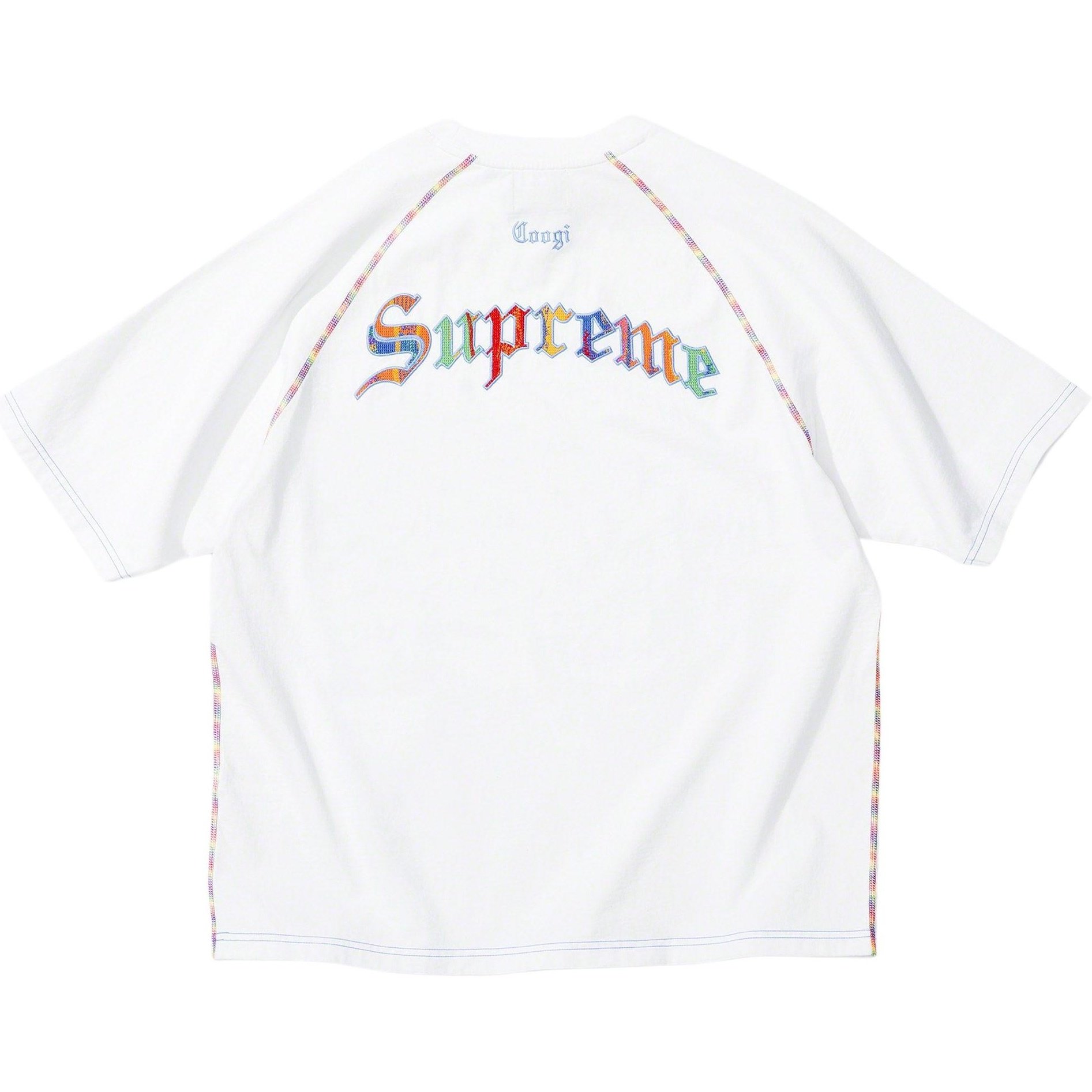 Supreme Coogi Raglan S/S Top 希少XL Supreme Coogi Raglan S S Top (SS23) - $110