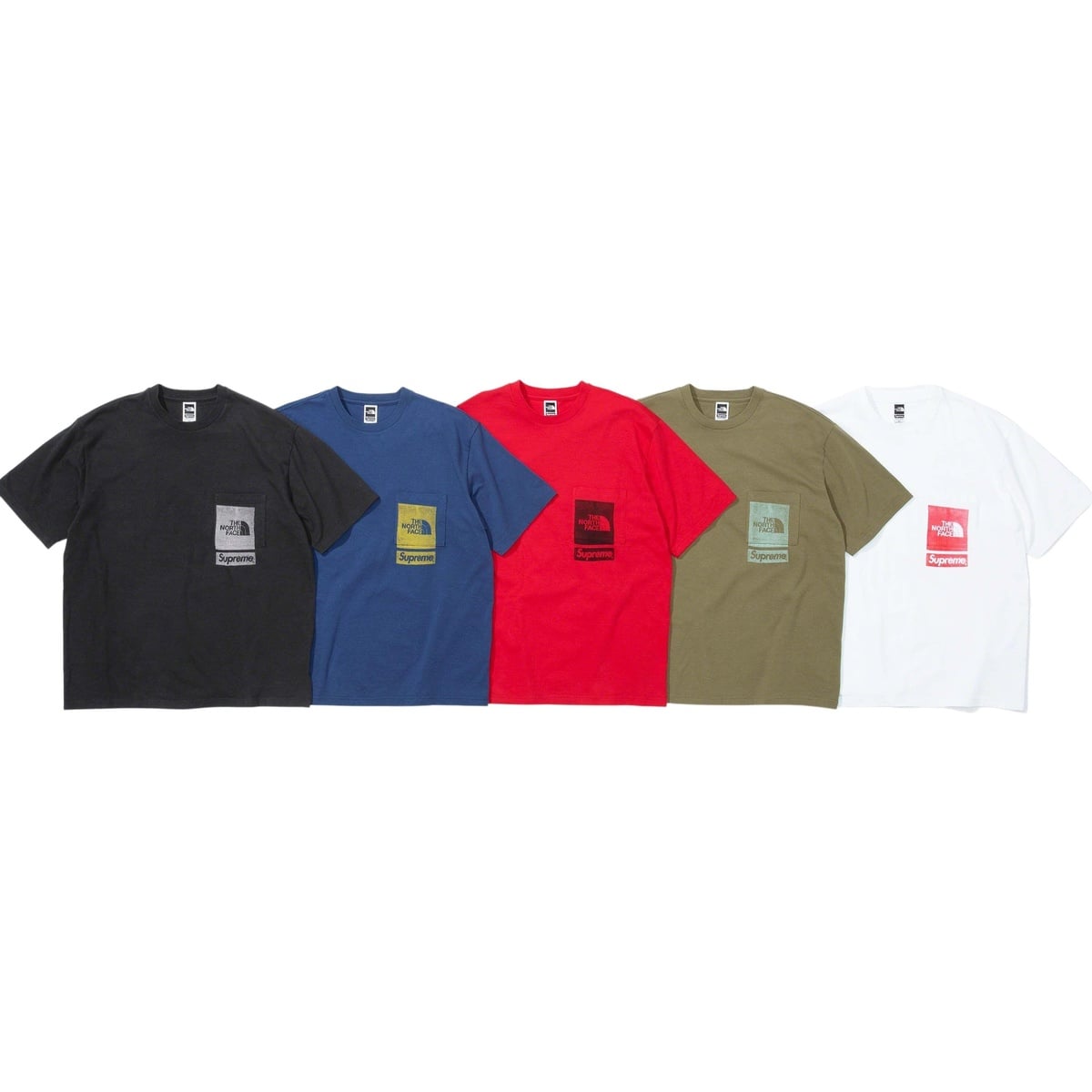 Supreme®/The North Face® Printed Pocket Tee - SupremeCommunity