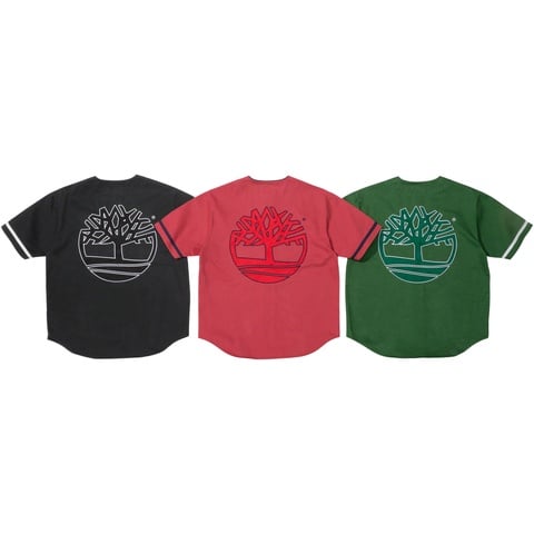 Supreme®/Timberland® Baseball Jersey - Supreme