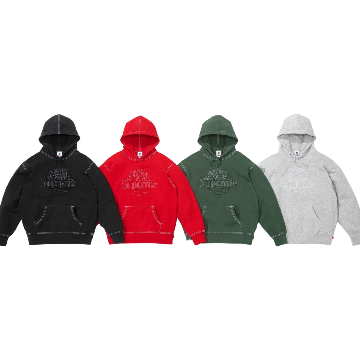 supreme Timbelandコラボ パーカー Buy Supreme x Timberland Hooded Sweatshirt 'Red' - SS23SW77 RED | GOAT